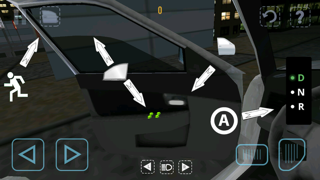Tinted Car Simulator - Gameplay image of android game