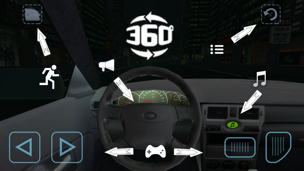 Tinted Car Simulator - Gameplay image of android game