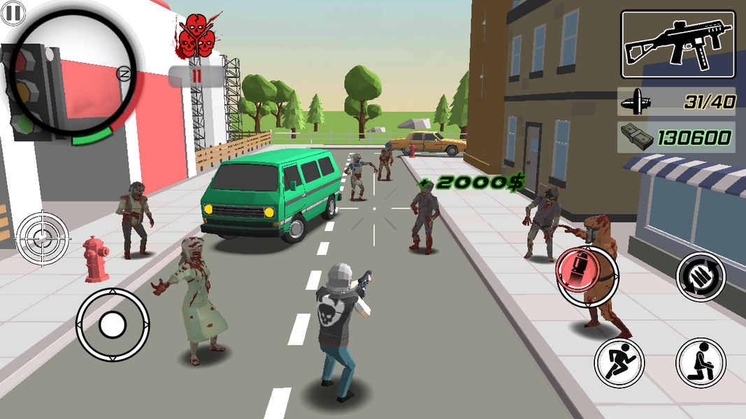 Smasher Crusher Zombie Killer - عکس بازی موبایلی اندروید