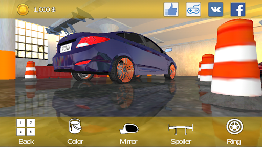 Popular Car Driving - Gameplay image of android game