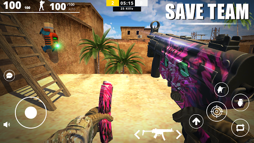 Strike Force Online FPS Shooti - Gameplay image of android game