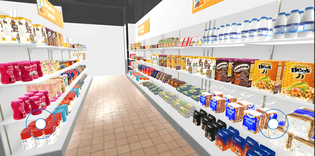 Supermarket Sim 3D - Gameplay image of android game