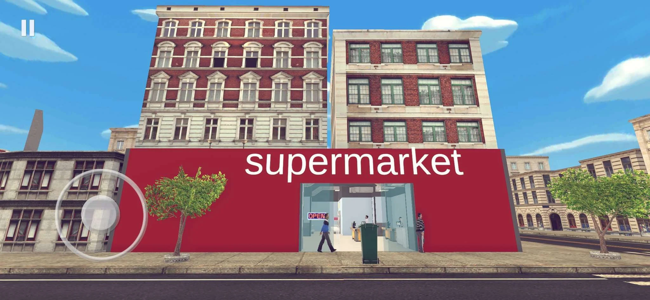 Supermarket Sim 3D - Gameplay image of android game