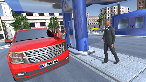 Offroad Suburban - Gameplay image of android game