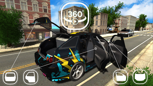 Urban Car Simulator - Gameplay image of android game