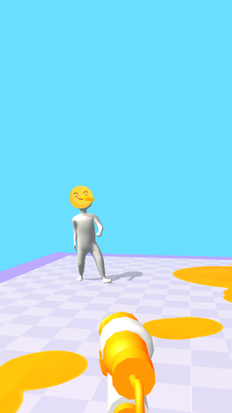 Sponge Shoot 3D - Gameplay image of android game
