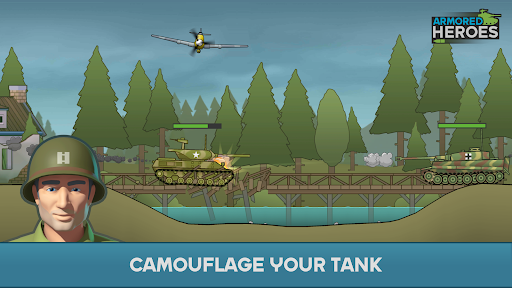 Armored Heroes - Tank Wars - عکس برنامه موبایلی اندروید