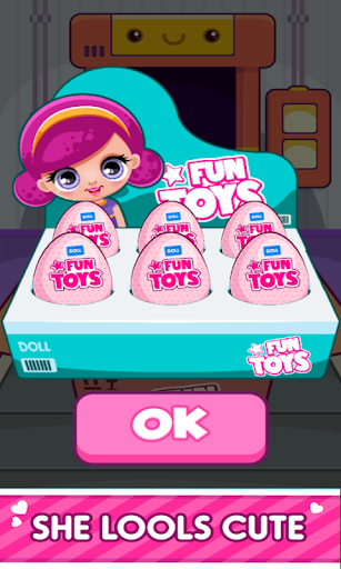 Dolls Surprise Kinder Eggs - Image screenshot of android app