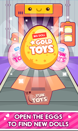 Dolls Surprise Kinder Eggs - Image screenshot of android app