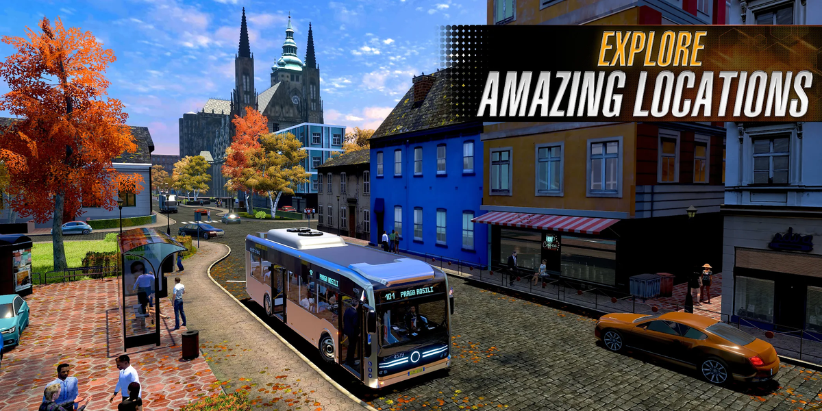 Bus Simulator : EVO - Gameplay image of android game