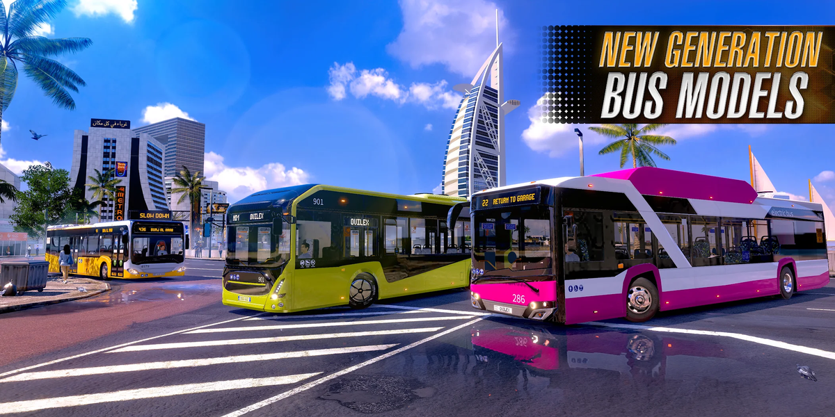 Bus Simulator 2023 - عکس بازی موبایلی اندروید