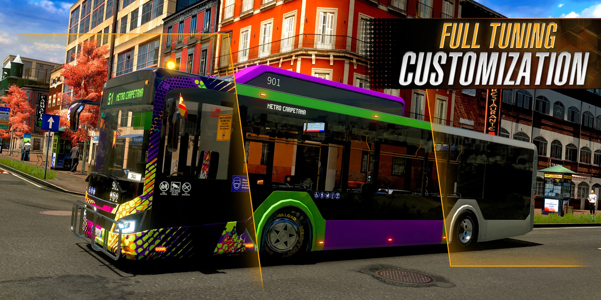 Bus Simulator : EVO - Gameplay image of android game