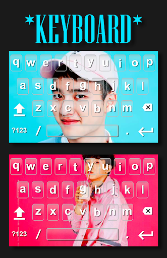 EXO Keyboard (Keypad Background - عکس برنامه موبایلی اندروید