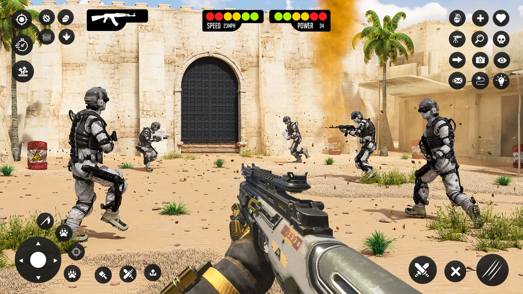 AK 47 Game - Gun Games 3D - Gameplay image of android game