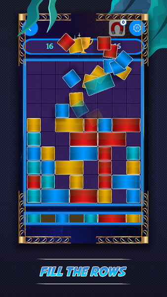 Slide Puzzle Drop Jewels Blast - عکس بازی موبایلی اندروید