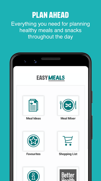 دانلود برنامه NHS Easy Meals اندروید | بازار