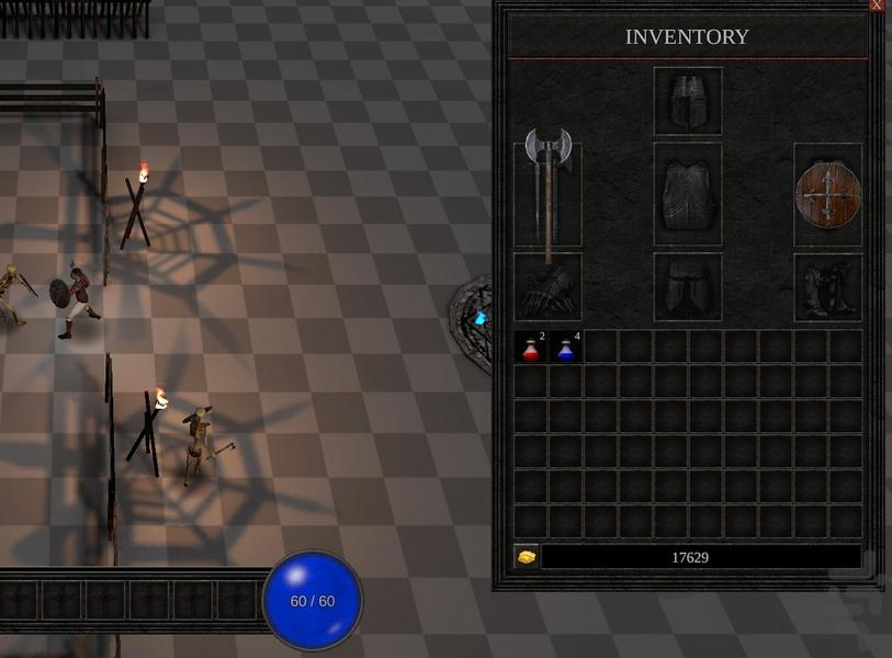 کمپ نفرین شده - Gameplay image of android game