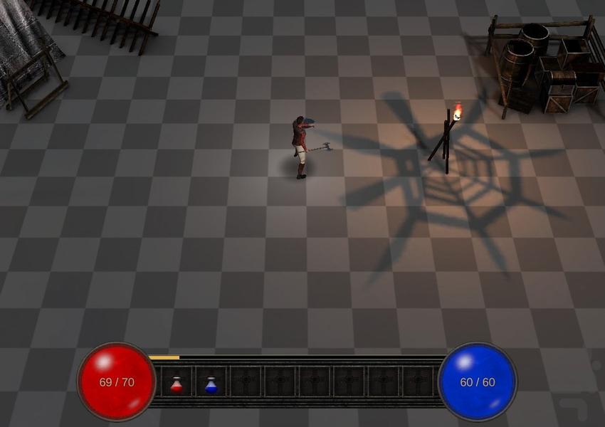 کمپ نفرین شده - Gameplay image of android game