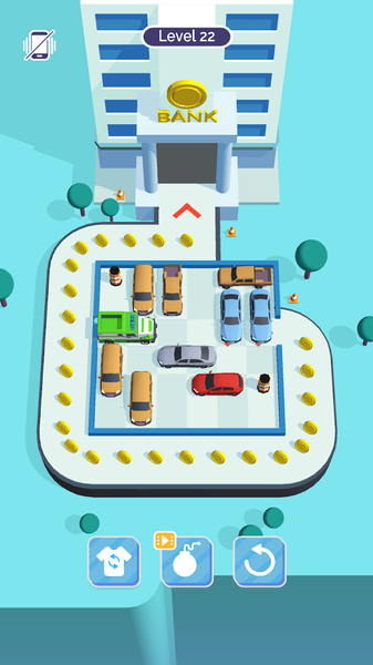 Parking Car Jam: Escape Puzzle - Gameplay image of android game