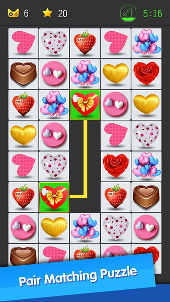 Tile Onnect - Matching Puzzle - Gameplay image of android game