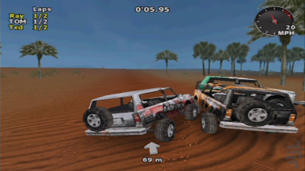4x4 Jam full - Gameplay image of android game