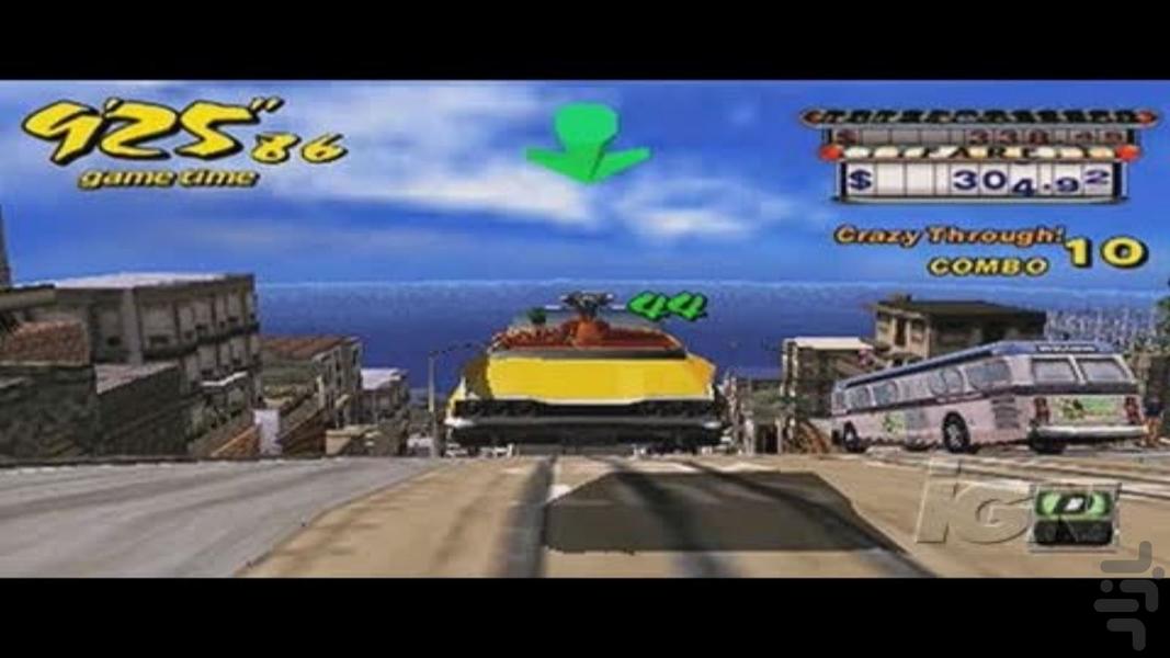 crazy taxi fare wars - Gameplay image of android game