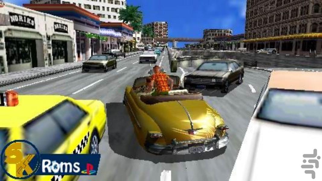 crazy taxi fare wars - Gameplay image of android game