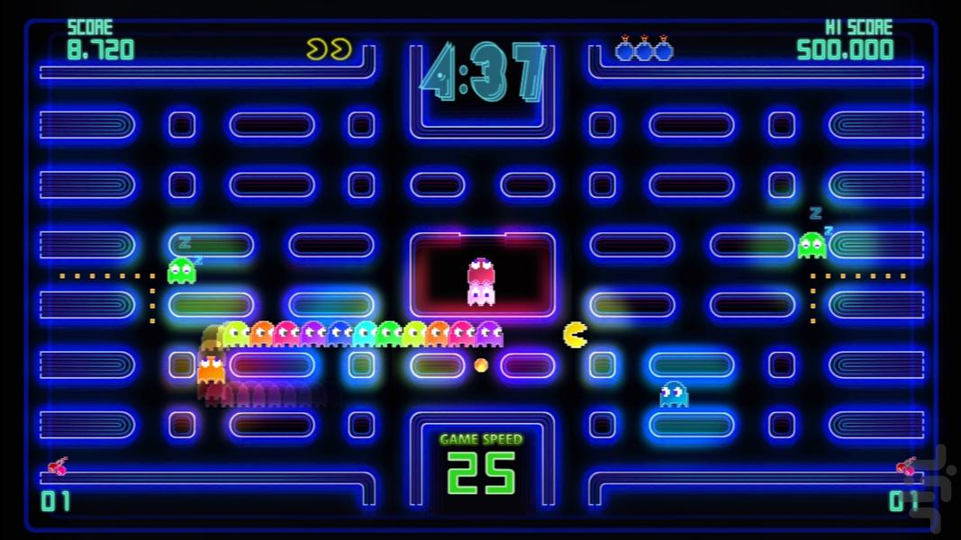 نوین نسخه قهرمانی Pac-Man - عکس بازی موبایلی اندروید