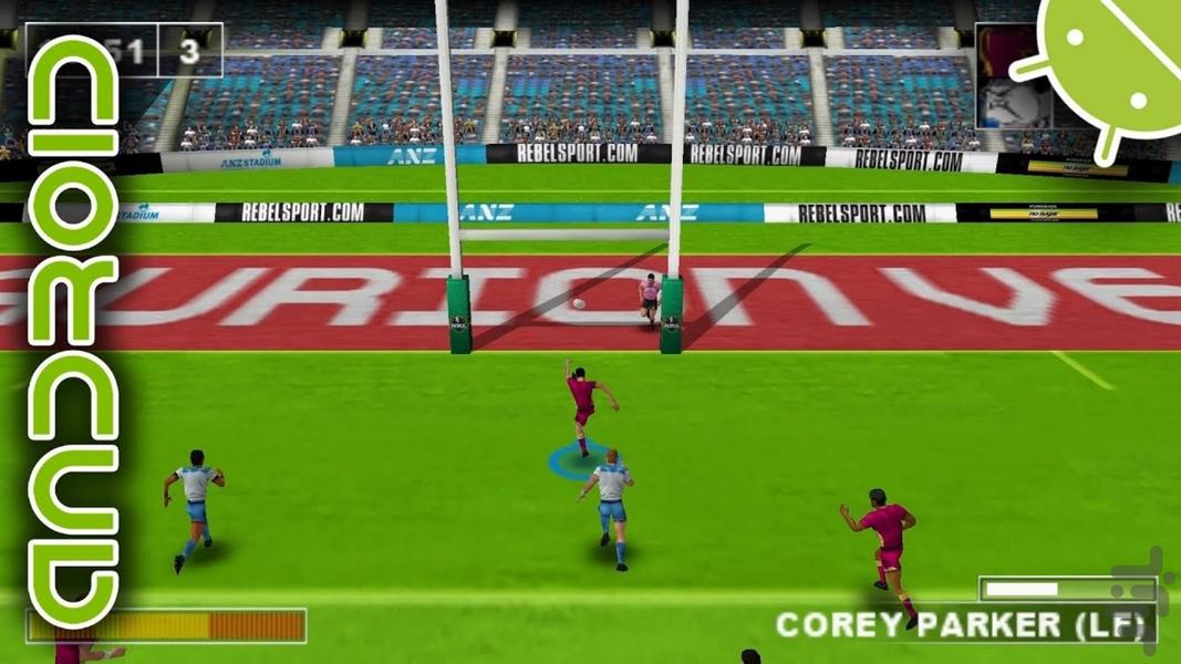 نوین لیگ راگبی نسخه AFL - عکس بازی موبایلی اندروید