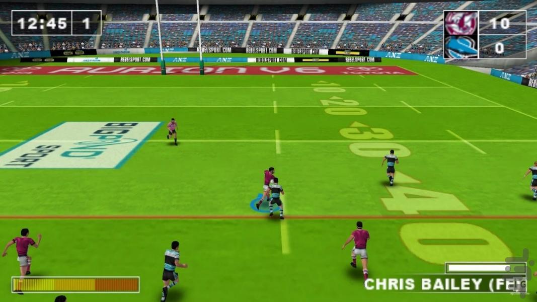 نوین لیگ راگبی نسخه AFL - عکس بازی موبایلی اندروید