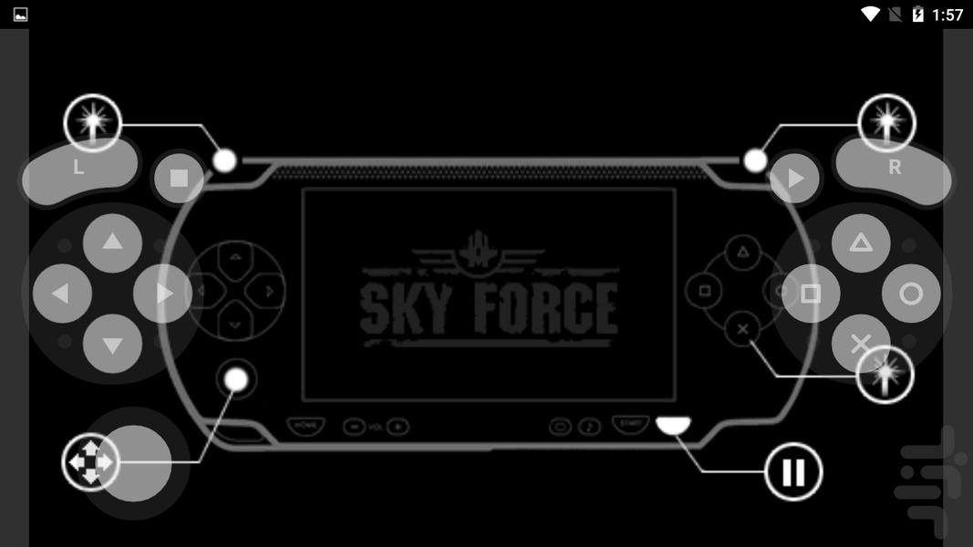 Sky Force new - Gameplay image of android game