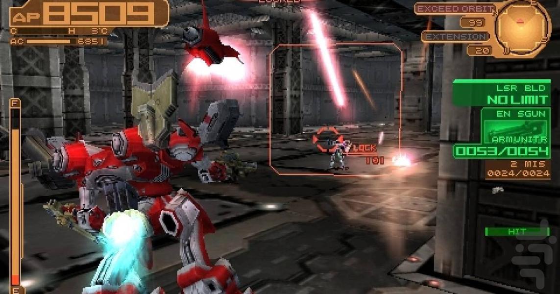 armored core 3 portable - Gameplay image of android game