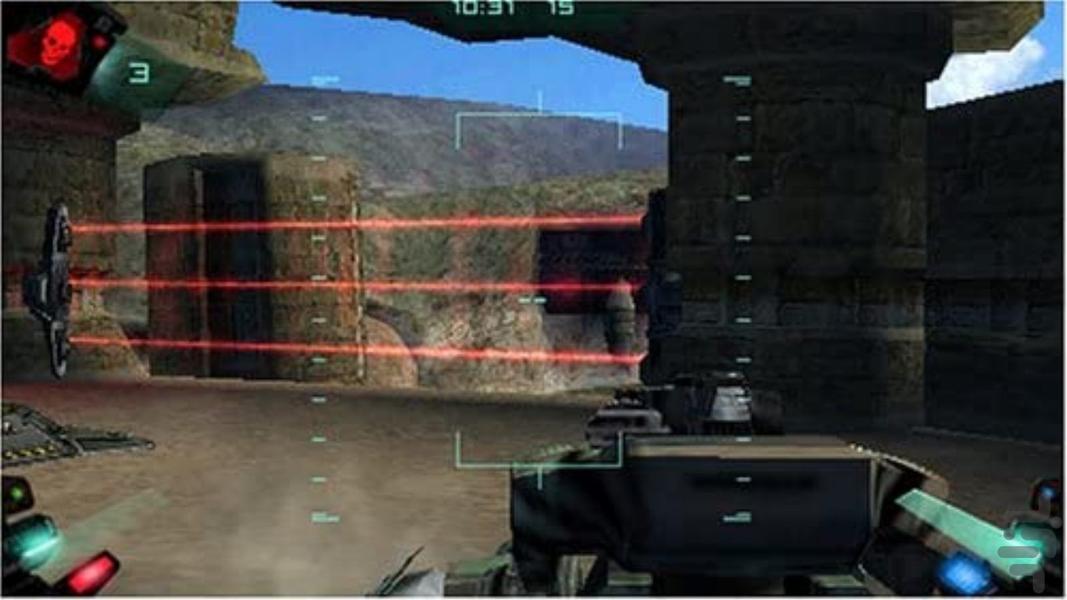 نوین منطقه نبرد : تهاجم - Gameplay image of android game