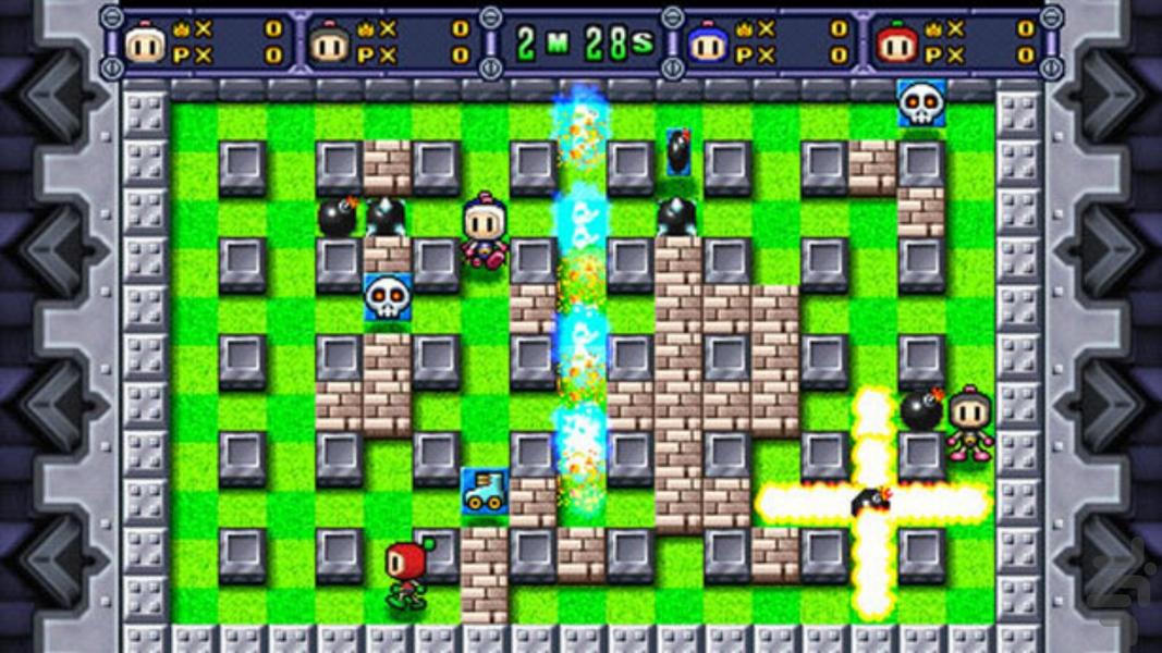 bomberman land full - Gameplay image of android game