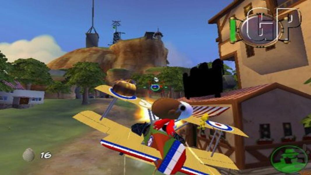 snoopy vs the red baron - Gameplay image of android game