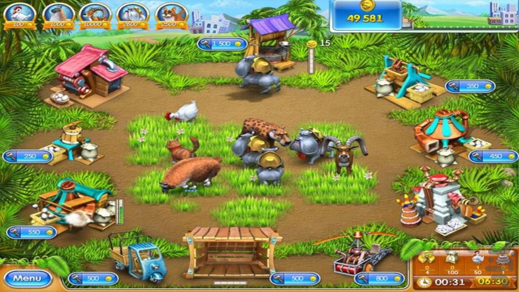 مدرن مزرعه و دیوانگی 3 - Gameplay image of android game