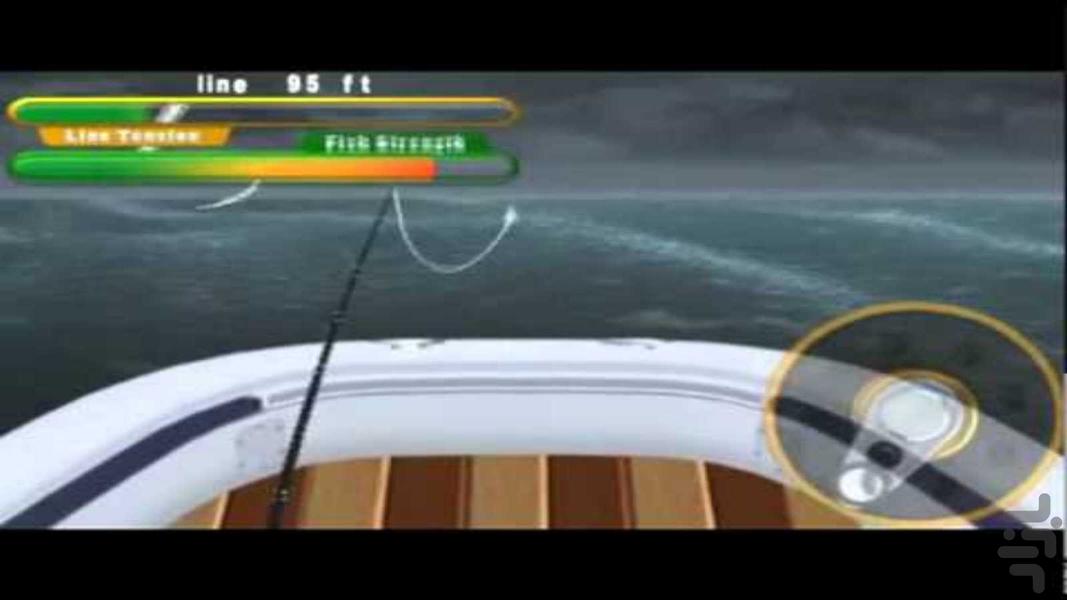Flick Fishing new - Gameplay image of android game