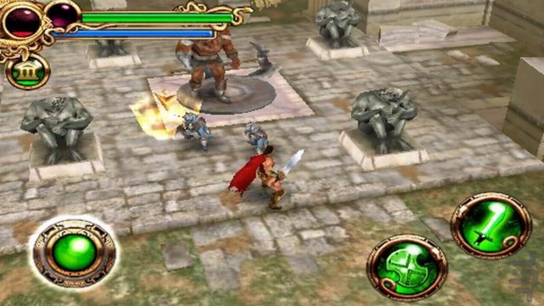 Hero of Sparta full - Gameplay image of android game