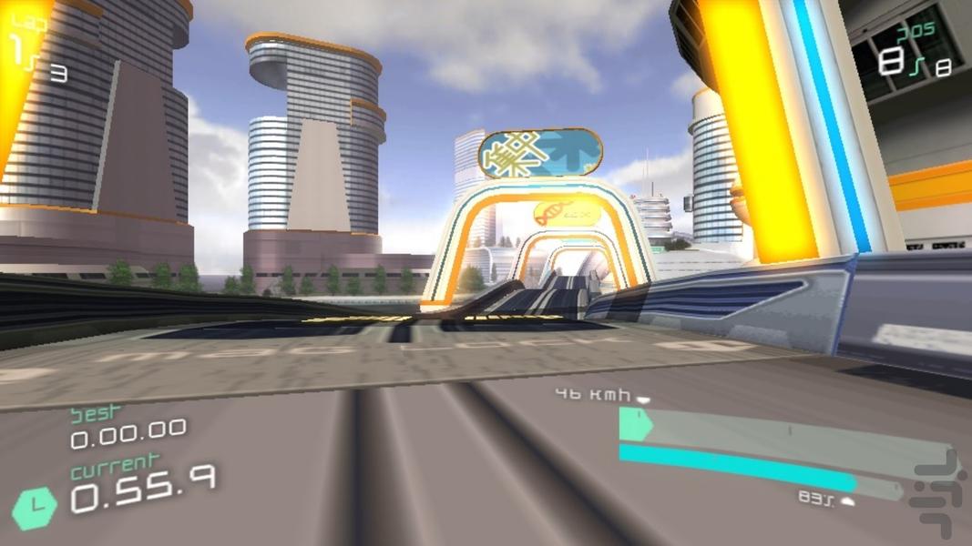 مدرن سرعت منا - Gameplay image of android game