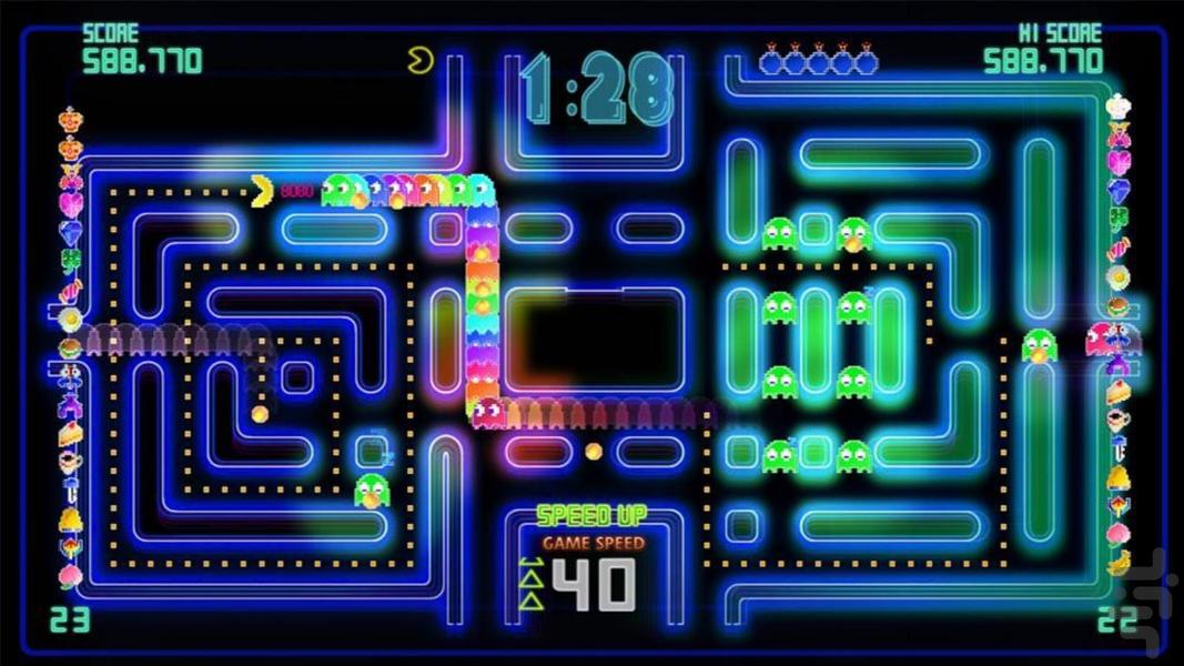 مدرن نسخه قهرمانی Pac-Man - عکس بازی موبایلی اندروید