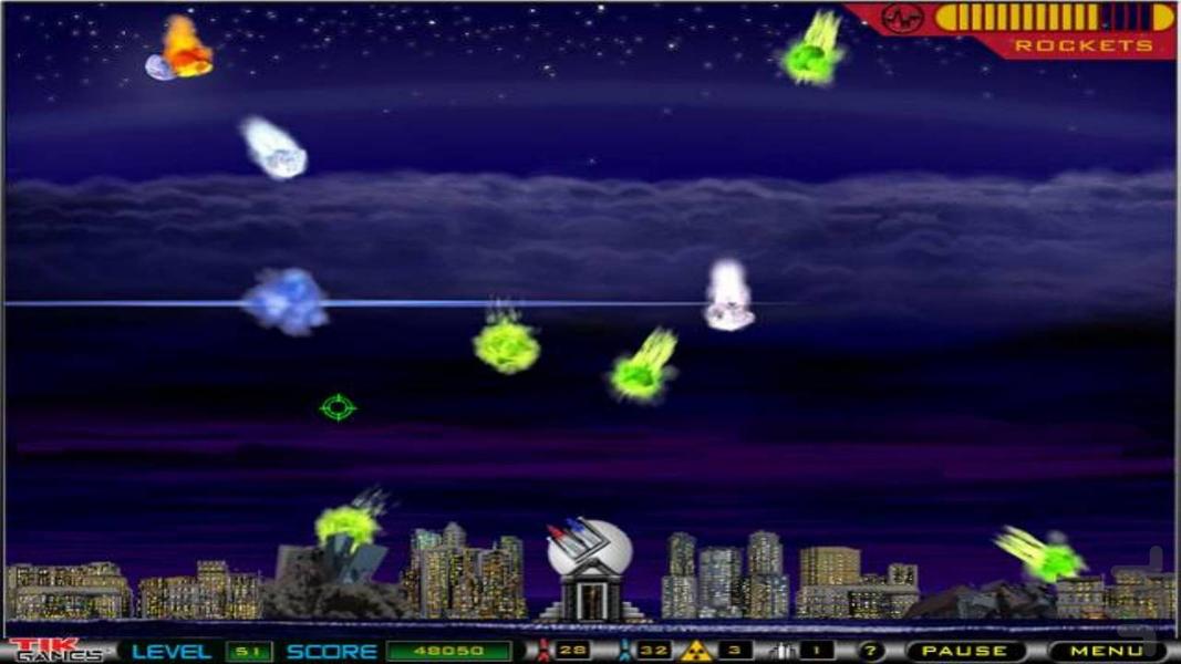 ‏Rocks N' Rockets - Gameplay image of android game