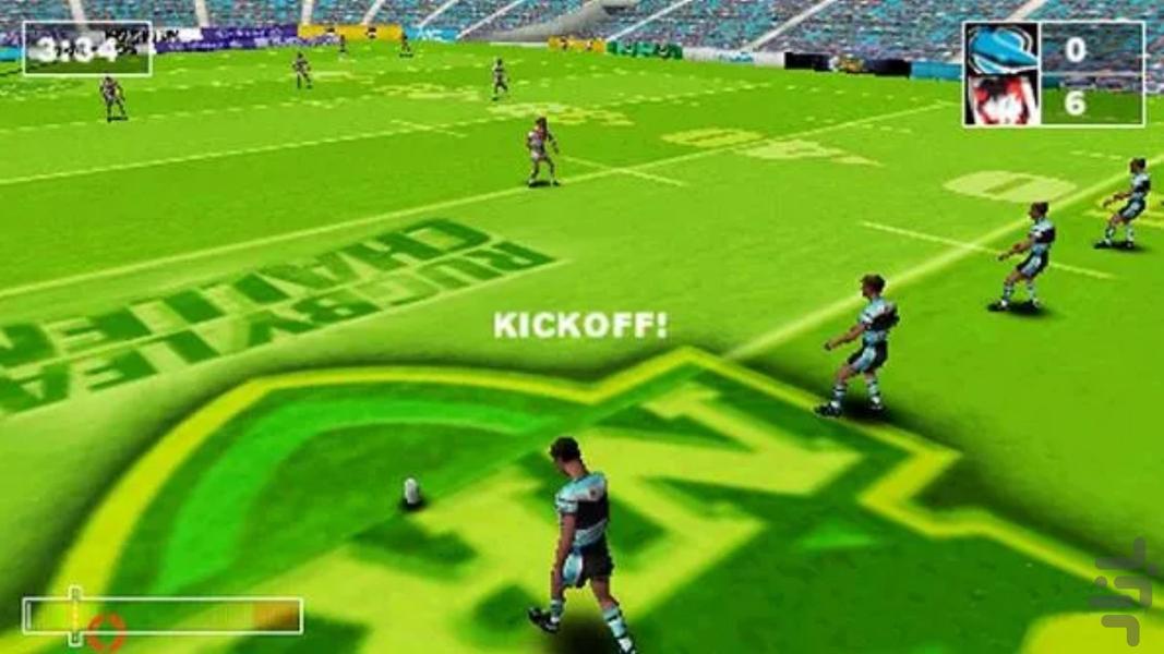 مدرن لیگ راگبی نسخه AFL - عکس بازی موبایلی اندروید