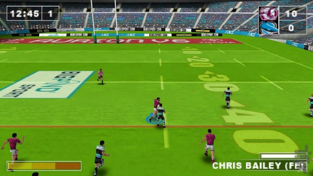 ‏Rugby League Challenge AFL Edition - Gameplay image of android game