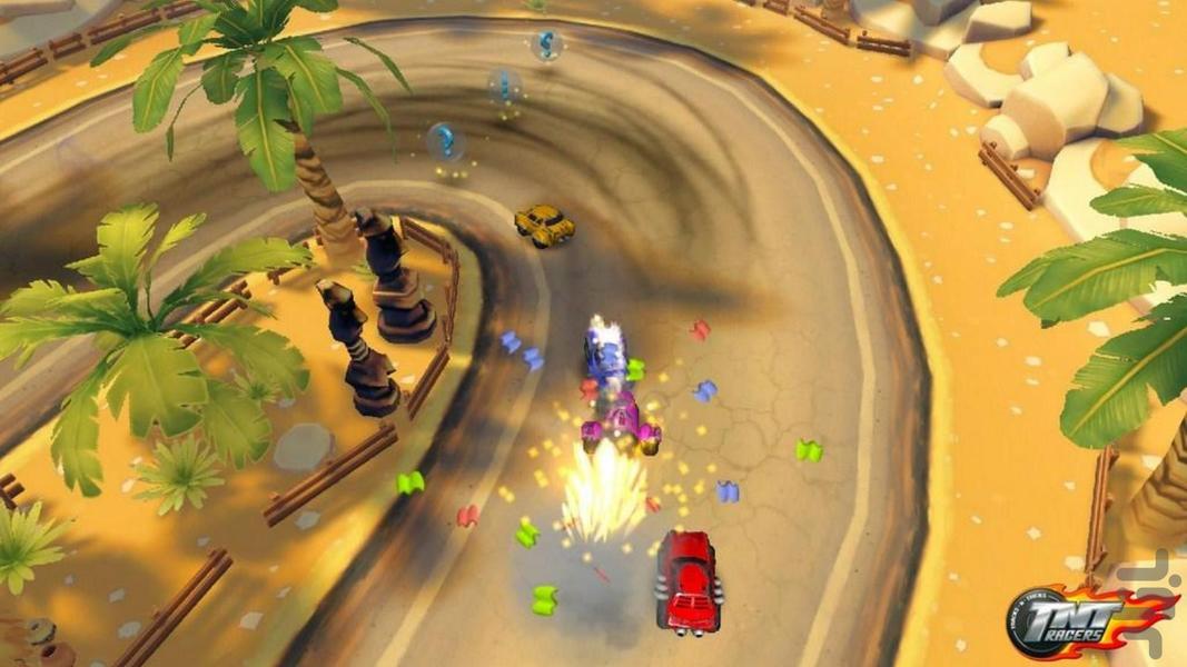 TNT Racers - Gameplay image of android game