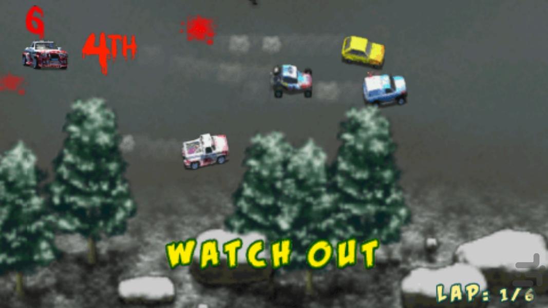 مدرن مسابقه زامبی پلاس - Gameplay image of android game