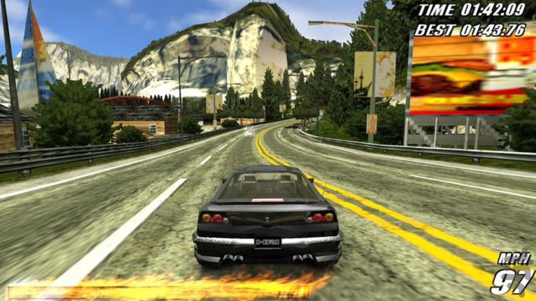 ‏Burnout Legends - Gameplay image of android game