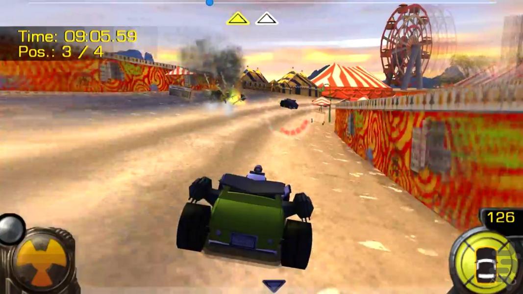 مدرن خطوط نبرد مدرن خودکار 2 - Gameplay image of android game
