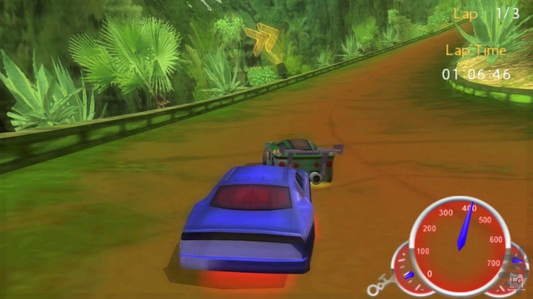 مدرن مسابقه نهایی چرخ داغ - Gameplay image of android game