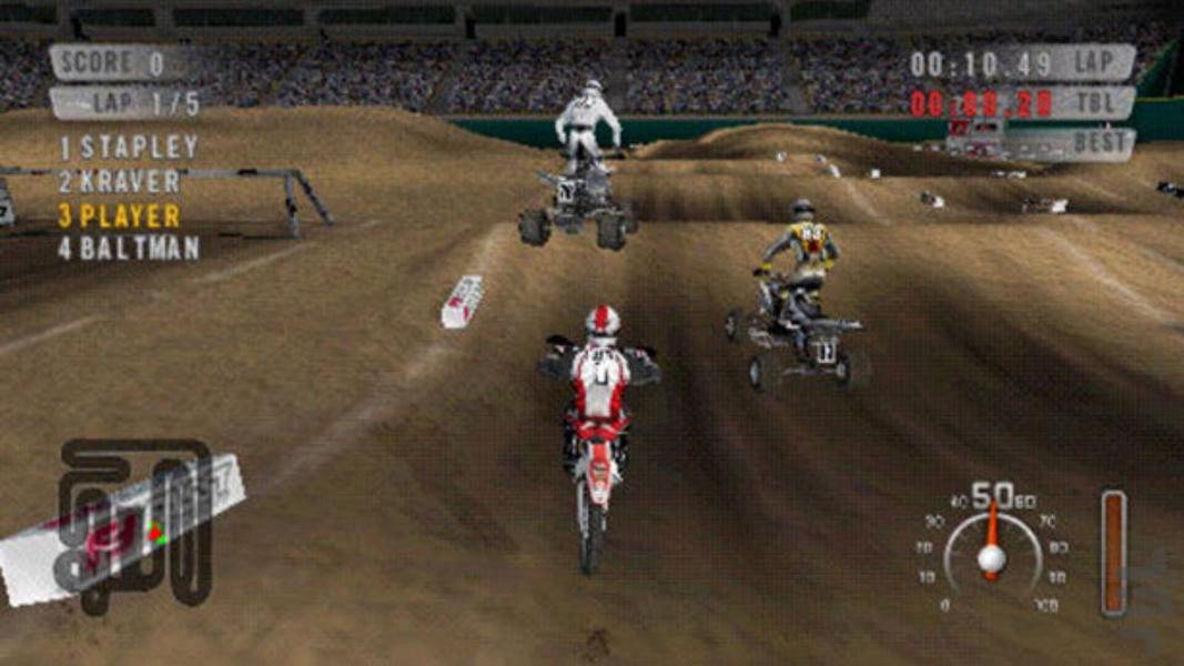 ‏mx vs atv on the edge - Gameplay image of android game