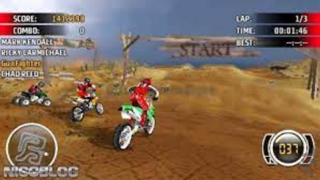 ‏MX vs. ATV Untamed - Gameplay image of android game